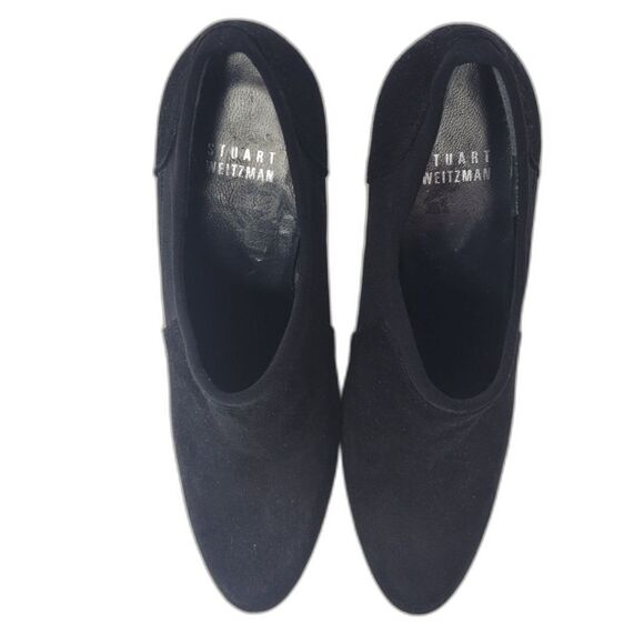 Stuart Weitzman Holdme Platform Heel Booties - Picture 2 of 7